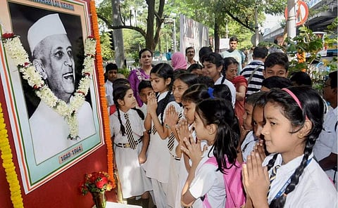 A usual Children's Day celebration at a school | Pic: PTI