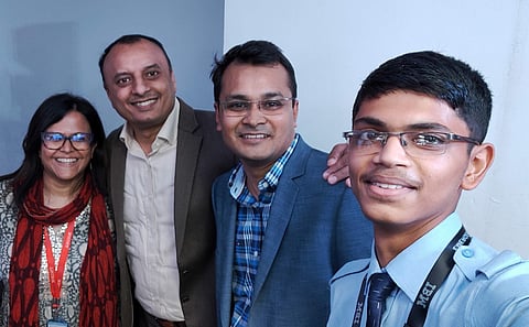 Abhinav (on the extreme right) | (Pic: Abhinav Udupi)