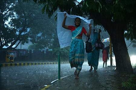 As Cyclone Nivar is all set to turn into a very severe cyclonic storm with sustained wind speeds gusting up to 145 kmph, Chennai and the surrounding districts are faced with heavy rainfall| Pic: EPS