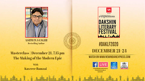 Ashwin Sanghi | Pic: Edex Live