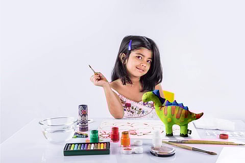 Paint Your Dino Kit (Pic: Talking Canvas)