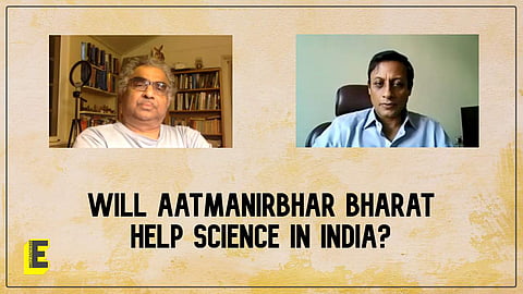 In conversation with Dr Arindam Ghosh and Dr Srinivas Kulkarni (Pic: EdexLive)