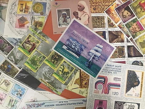 Worldwide Mint has a collection of over 10,000 different varieties of stamps | Pic: Ramesh Ethiraj