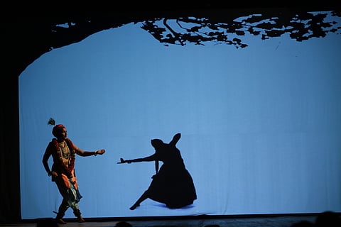Srilekhya performing during her first production | (Pic: Srilekhya Karamchati)