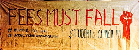 A poster for the protests