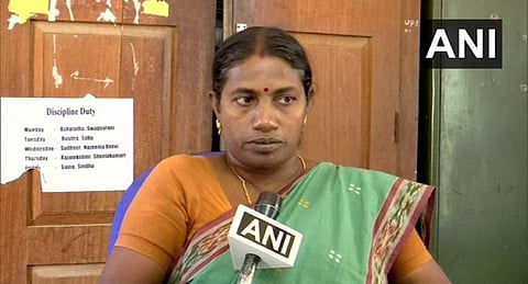 Pushpakumari, the Headmistress of Azhikode government UP school