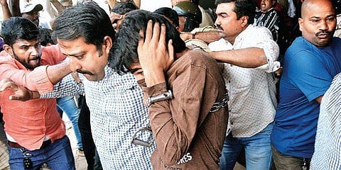 Kashmiri students were attacked by Hindu activists recently (Pic: D Hemanth)