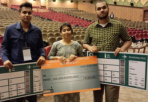 Swati Hegde, Nihal Konan and Shridhar Hegde are the winners