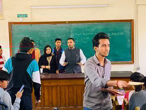 DUSU office bearers during the promotion (Pic: DUSU)
