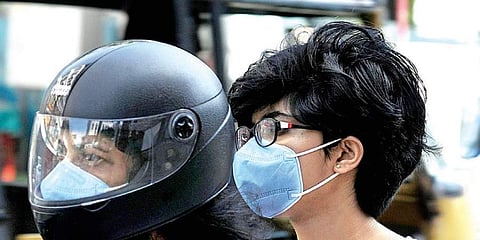 After the first case of nCoV in the country was reported from the state, people have become more vigilant in public spaces. A scene from Ernakulam General Hospital premises. (Photo | A Sanesh/EPS)