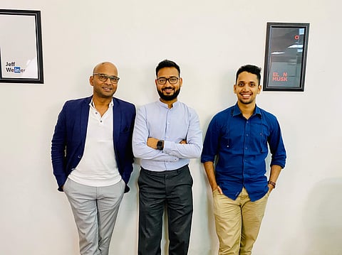 (L to R) Clement Derock, Chirag Gander and Sahil Vaidhya