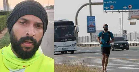 This was the first ultra marathon for him (Pic: Sourced)