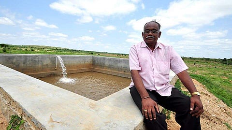 According to Ayyappa, 30 to 40 houses in Kerala can produce around 2000mm of water if his method is used