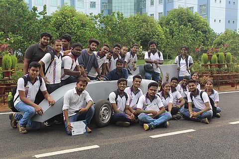 Vehicle made by students | (Pic: Skyy Rider Institutions)