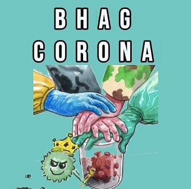 The Bhag Corona game| Pic: Akram