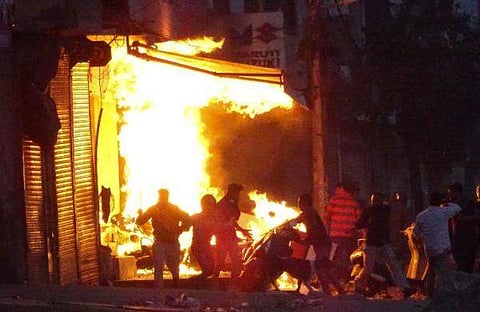 The riots lasted for four days