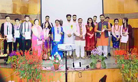 Foreign Students' Cell inauguration (Pic: DUSU)