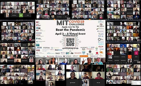 The MIT COVID-19 challenge was conducted over the internet (Pic: Sourced)