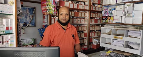 Yamsani Rajeshwar at the store | (Pic: Yamsani Rajeshwar)
