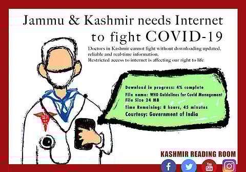 One of the posters uploaded by the group