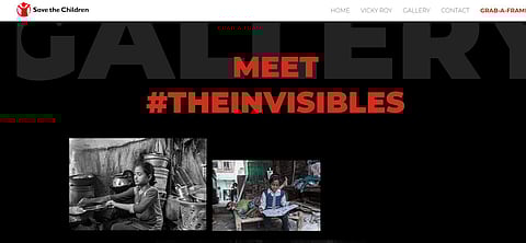 The exhibition was titled A Lens on #TheInvisibles