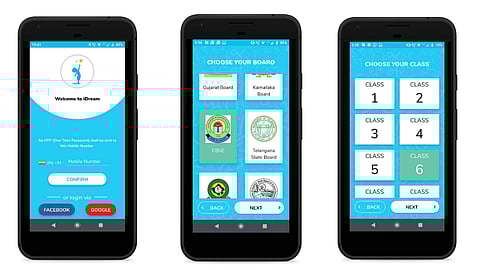The iDream app| Pic: Puneet Goyal