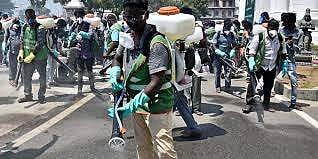 A sanitation worker