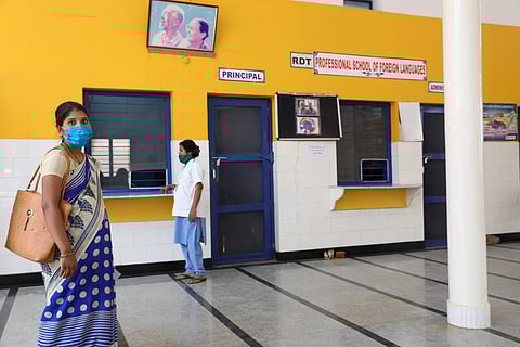 A pregnant woman coming in for a check-up