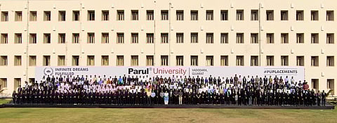 The students of Parul University