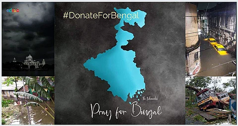 Donate for Amphan relief| Picture: Facebook, other sources and EdexLive