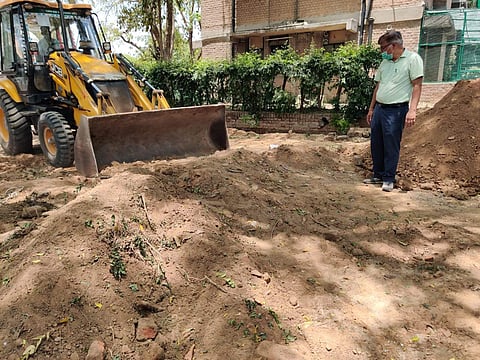 The encroachment began on Friday