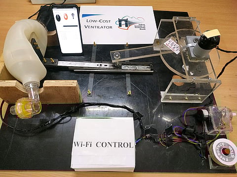 Ventilator developed by IIT Mandi