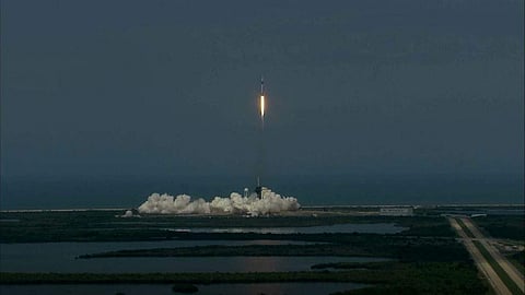 The launch of Falcon 9 (Pic: NASA)