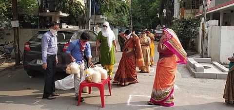 Distribution | (Pic: Sphoorti Foundation)