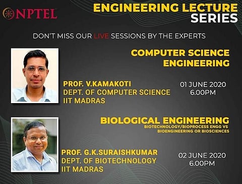 IIT Madras Engineering Lecture Series for Class XII Students