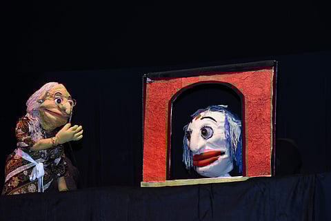 A puppet show by Ratnamala Nori | (Pic: Ratnamala Nori)