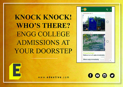 Admissions, this year, has been delayed by the lockdown and colleges are likely to reopen only in August or even later (Pic: Edexlive)