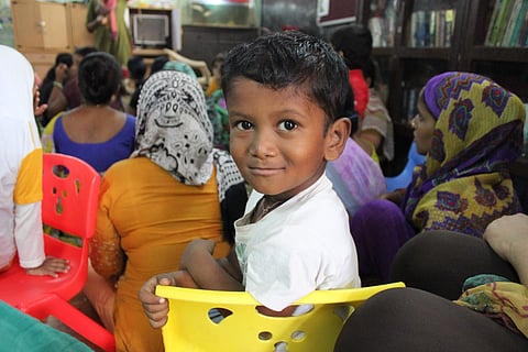 A child at a Dost onboarding | (Pic: Dost Education)