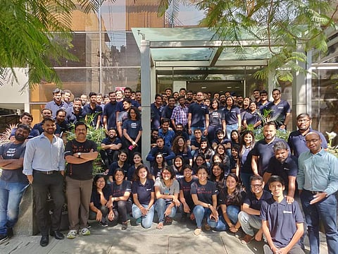 Team picture with Co-Founder and CEO Sachin Gupta | (Pic: HackerEarth)