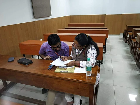 How Pushpa Preeya has been scribing for over 850 diffabled students for 13 years running