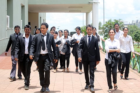 Students at  Institute of Technical Education and Research