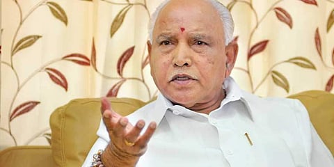 Chief Minister B S Yediyurappa