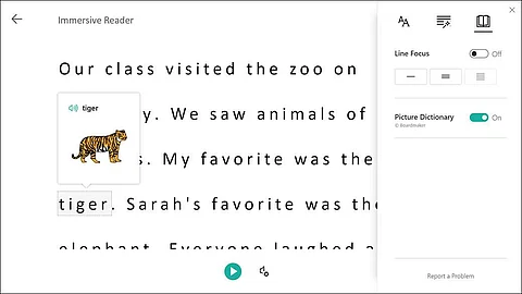 Microsoft Immersive Reader| Pic: microsoft.com