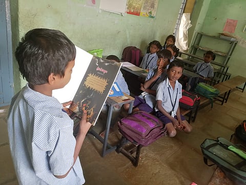A child reading | (Pic: ASWA)