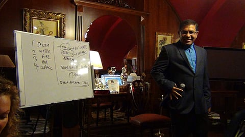 Umang Taneja taking classes