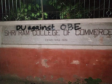 One of the graffiti