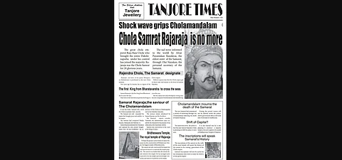 This Kerala prof and his students create fantasy newspapers around India's most historic moments - from times when newspapers never existed