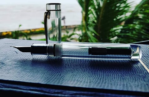 A pen from Constellations 88, one of the brands that The Pen World has on its website (Pics: Aditya Bhansali)