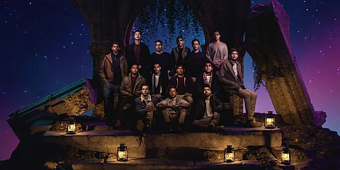 The current members of Penn Masala