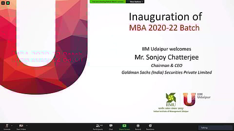 Pic: IIM Udaipur